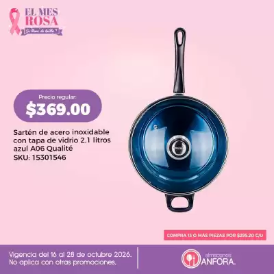 Almacenes Anfora (válido hasta 28-10)
