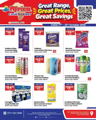 Africa Cash and Carry (valid until 23-10)