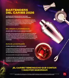 Catálogo Olímpica Página 5: PULEP: KG1213 BARTENDERS DEL CARIBE 2026 ¡El talento del Caribe se sirve en una copa! Siete
