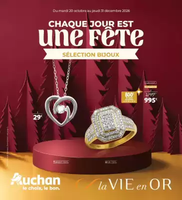 Auchan | Bijoux pour les fêtes (valable jusqu'au 31-12)