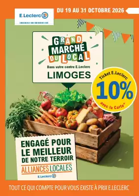 E.Leclerc | ALLIANCES LOCALES (valable jusqu'au 31-10)