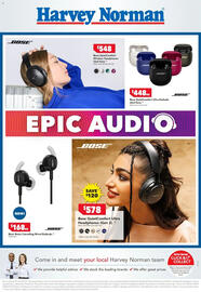 Harvey Norman catalogue Page 20: Bose Noise Cancelling Wired Earbuds €168,00