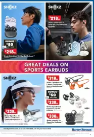 Harvey Norman catalogue Page 19: Shokz OpenDots Air Clip-On Earbuds €218,00