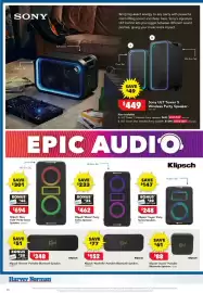 Harvey Norman catalogue Page 4: Klipsch 'Nashville' Portable Bluetooth Speaker €152,00