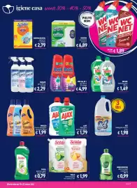Volantino Determarket Pagina 5: Emulsio Rawviva detergente pavimenti €1,99, Pril Power Gel Tutto in 1 €4,99