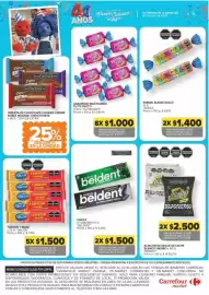 Folleto Carrefour Market Página 6: Flynn paff - caramelo masticable tutti frutti €1.000,00, Beldent - chicle €1.500,00