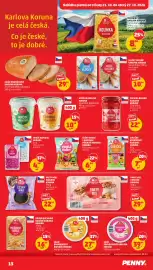 Penny Market leták týden 43 Strana 13: Cihličky komprimát €7,90, Karlová Koruna chléb podmáslový €29,90