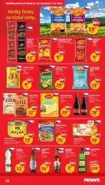 Penny Market leták týden 43 Strana 15: Solty snack kreky jemně solené €19,90, Bohemia vroubky pizza €29,90