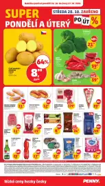Penny Market leták týden 43 Strana 32: Staročeský salám polosuchý €11,90, Salto potato sticks €19,90
