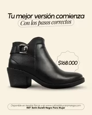 Calzado Bucaramanga (válido hasta 20-10)