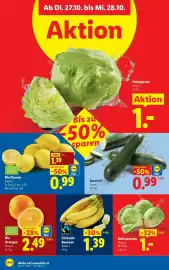 Lidl Flugblatt woche 43 Seite 43: Eisbergsalat €1,00, Bio Zitronen €0,99