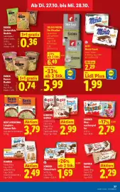 Lidl Flugblatt woche 43 Seite 46: Kania Instant Asia Nudeln €0,36, Kania Ramen Nudeln €0,74