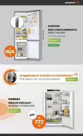 Expert folder week 43 Pagina 19: Samsung koel-vriescombinatie RB38C776ASR/EF €1.024,00