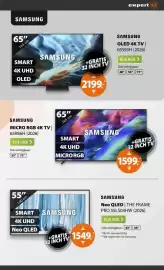 Expert folder week 43 Pagina 5: Samsung Micro RGB 4K TV 65R86H (2026) €1.599,00, Samsung OLED 4K TV | 65S93H (2026) €2.199,00