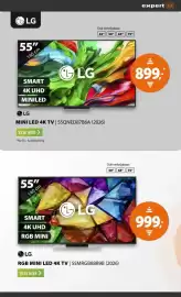 Expert folder week 43 Pagina 6: LG MINI LED 4K TV | 55QNE87B6A (2026) €899,00