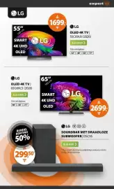 Expert folder week 43 Pagina 7: LG OLED 4K TV 65G69LS (2026) €2.699,00, LG OLED 4K TV | 55C69LB (2026) €1.699,00