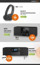 Expert folder week 43 Pagina 8: Imperial DAB+ RADIO | DABMAN I200 €139,00, Philips DAB+ radio TAM6805M2/10 €279,00