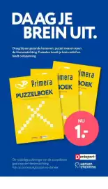 Primera folder Pagina 2: Primera puzzelboek €1,00