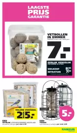 Ranzijn folder Pagina 11: VETBLOK VOGELBESCHERMING NEDERLAND €2,99, FEEDER €5,00