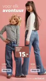 TerStal folder week 43 Pagina 3: Luna Stretch jeans wide fit, Nina stretch jeans flared fit