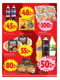 ICA Nära reklamblad vecka 43 Sida 3: Färska portionsrätter €55,00, Cookies €48,00