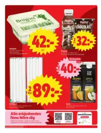 ICA Nära reklamblad vecka 43 Sida 4: Antikljus €89,00, Bregott €42,00