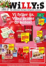Willys reklamblad vecka 43 Sida 1