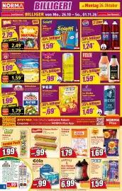 Norma Prospekt woche 44 Seite 8: Felix Saucen €1,59, PEZ Spender €1,59