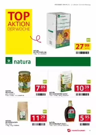 Transgourmet Flugblatt woche 44 Seite 11: Natura Bio Oliven €7,89, Natura Bio Cashewkerne Natur €10,39