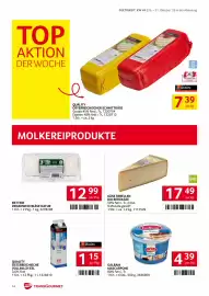 Transgourmet Flugblatt woche 44 Seite 14: Bettine Ziegenweichkäse Natur €12,99, Käse Rebellen Bio Bergkäse €17,49