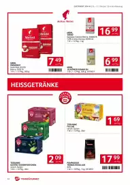 Transgourmet Flugblatt woche 44 Seite 24: TEEEKANNE 8 Früchte €1,69, Pompadour Trinkschokolade 80% €17,99