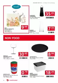 Transgourmet Flugblatt woche 44 Seite 28: Weinglas Stem Zero Vertigo €30,95, Hofer Öllicht €0,79