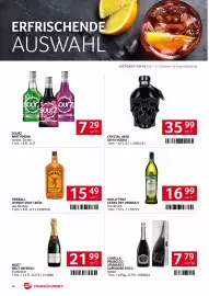 Transgourmet Flugblatt woche 44 Seite 38: Sourz Partydrink €7,29, Fireball Whisky-Zimt Likör €15,49