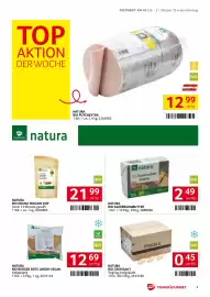 Transgourmet Flugblatt woche 44 Seite 9: Natura Bio Grana Padano DOP €21,99, Natura Bio Burger Rote Linsen Vegan €12,69