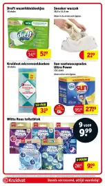 Kruidvat folder week 43 Pagina 104: Witte Reus toiletblok €9,99, Sun vaatwascapsules ultra power €27,99