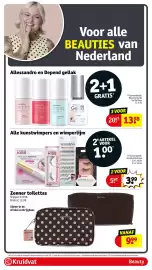 Kruidvat folder week 43 Pagina 42: Kunstwimpern en wimperlijm €3,99, Allessandro en Depend gellak €13,98