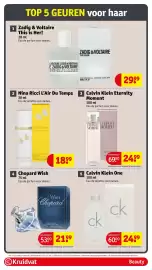 Kruidvat folder week 43 Pagina 48: Calvin Klein One €24,99, Zadig & Voltaire This is Her! €29,99