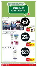 Kruidvat folder week 43 Pagina 61: A.Vogel Echinaforce €14,99, Blue Iron vloeibaar ijzer €11,39