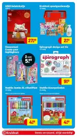 Kruidvat folder week 43 Pagina 76: Kruidvat speelgoedmandje €2,99, LEGO Gelukskatje €27,99