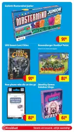 Kruidvat folder week 43 Pagina 77: New phone who dis €8,99, Jukebox bingo €6,99