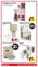 Kruidvat folder week 43 Pagina 87: Fluffy tafellamp €9,99, Kruidvat LED kaars