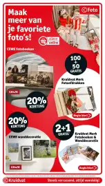 Kruidvat folder week 43 Pagina 90: CEWE wanddecoratie, Kruidvat Merk Fotoafdrukken