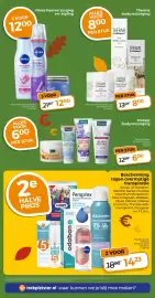 Trekpleister folder week 43 Pagina 7: Kneipp bodyverzorging €6,00, Nivea haarverzorging en -styling €12,00