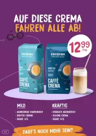 Tchibo Prospekt Seite 3: AUF DIESE CREMA FAHREN ALLE AB! 12.99 EDUSCHO -Kaffeetradition seit 1924- MILD Harmonisch & sanft