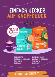 Tchibo Prospekt Seite 5: EINFACH LECKER AUF KNOPFDRUCK. 3.999 /208 g € 19.18/kg EDUSCHO EDUSCHO -Kaffeetradition seit 1924-