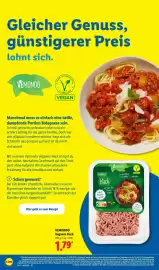 Lidl Prospekt woche 44 Seite 12: VEMONDO Veganes Hack €1,79