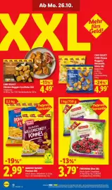Lidl Prospekt woche 44 Seite 20: CHEF SELECT Chicken Nuggets Cornflakes XXL €4,49