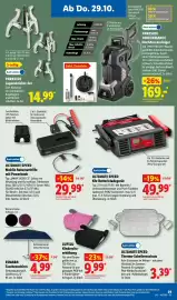 Lidl Prospekt woche 44 Seite 51: PARKSIDE PERFORMANCE Hochdruckreiniger €169,00, PARKSIDE Lagerabzieher-Set €14,99