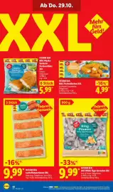 Lidl Prospekt woche 44 Seite 62: OCEAN SEA MSC Fischstäbchen XXL €4,99