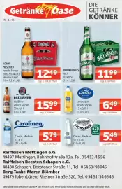 Getränke Oase Prospekt Seite 1